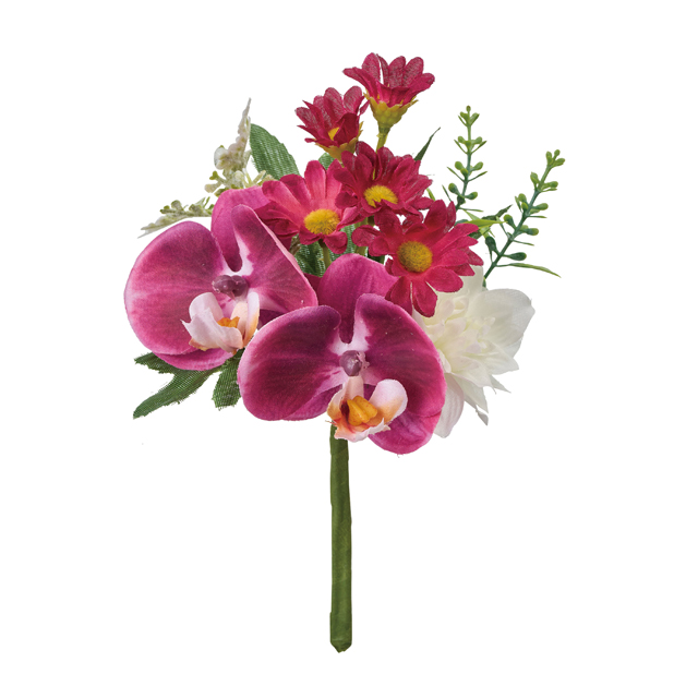 高貴な胡蝶蘭に想いを託して。凛とした佇まいのお供えバンドル（造花）